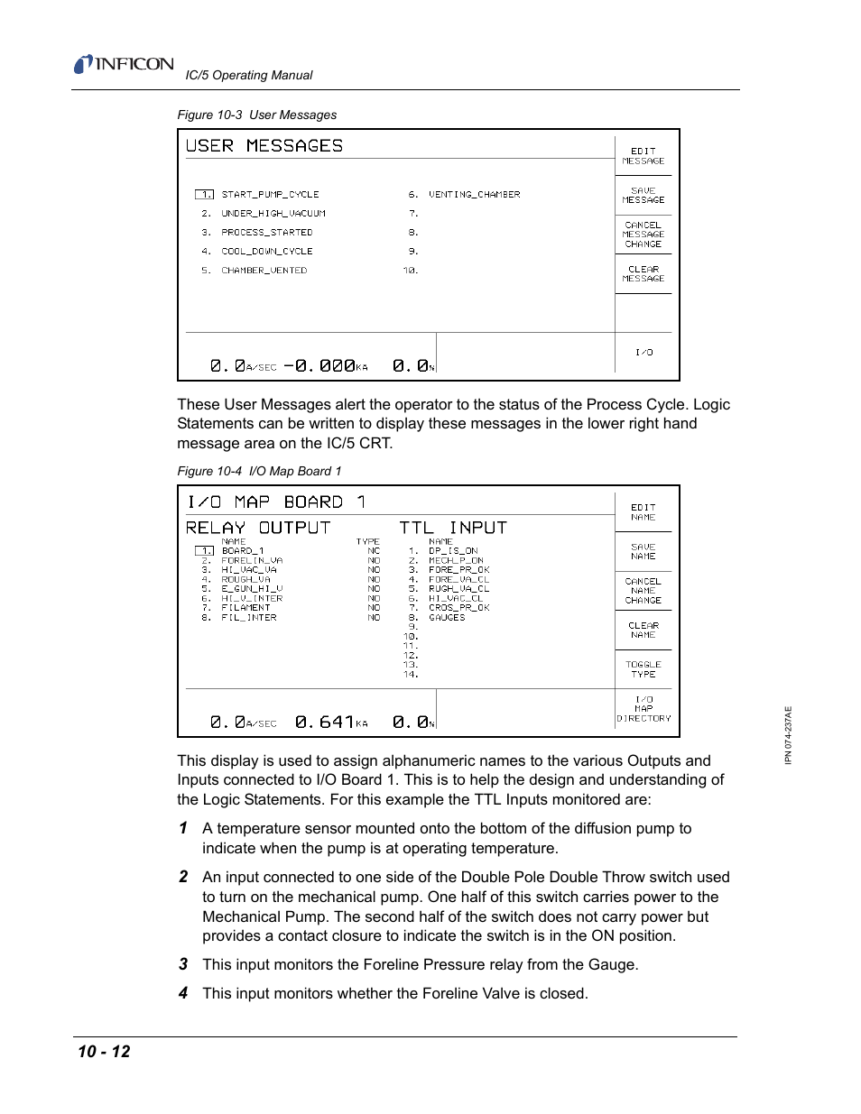 INFICON IC/5 Thin Film Deposition Controller User Manual | Page 218 / 312