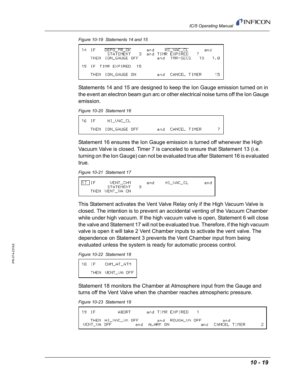 INFICON IC/5 Thin Film Deposition Controller User Manual | Page 225 / 312