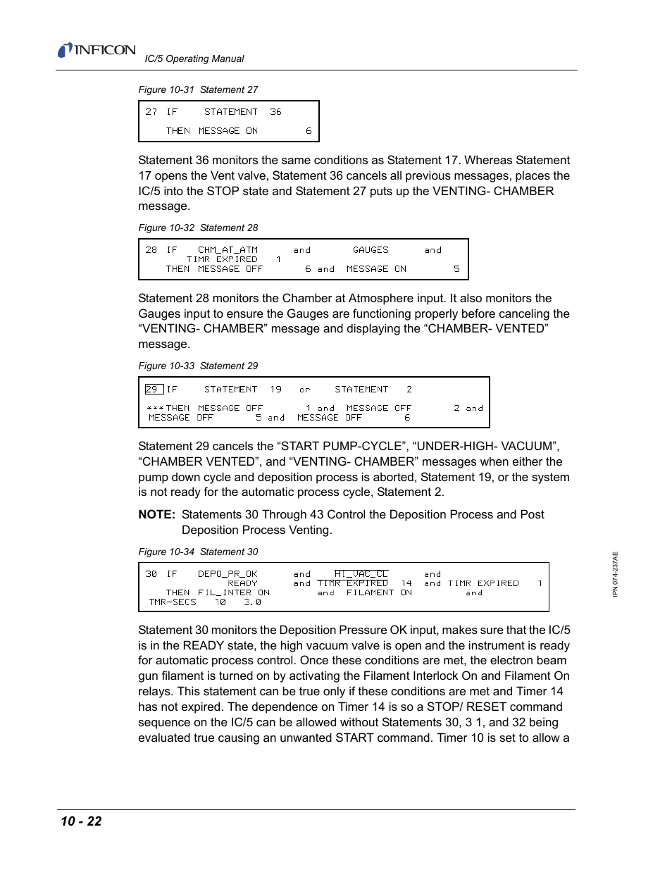 INFICON IC/5 Thin Film Deposition Controller User Manual | Page 228 / 312