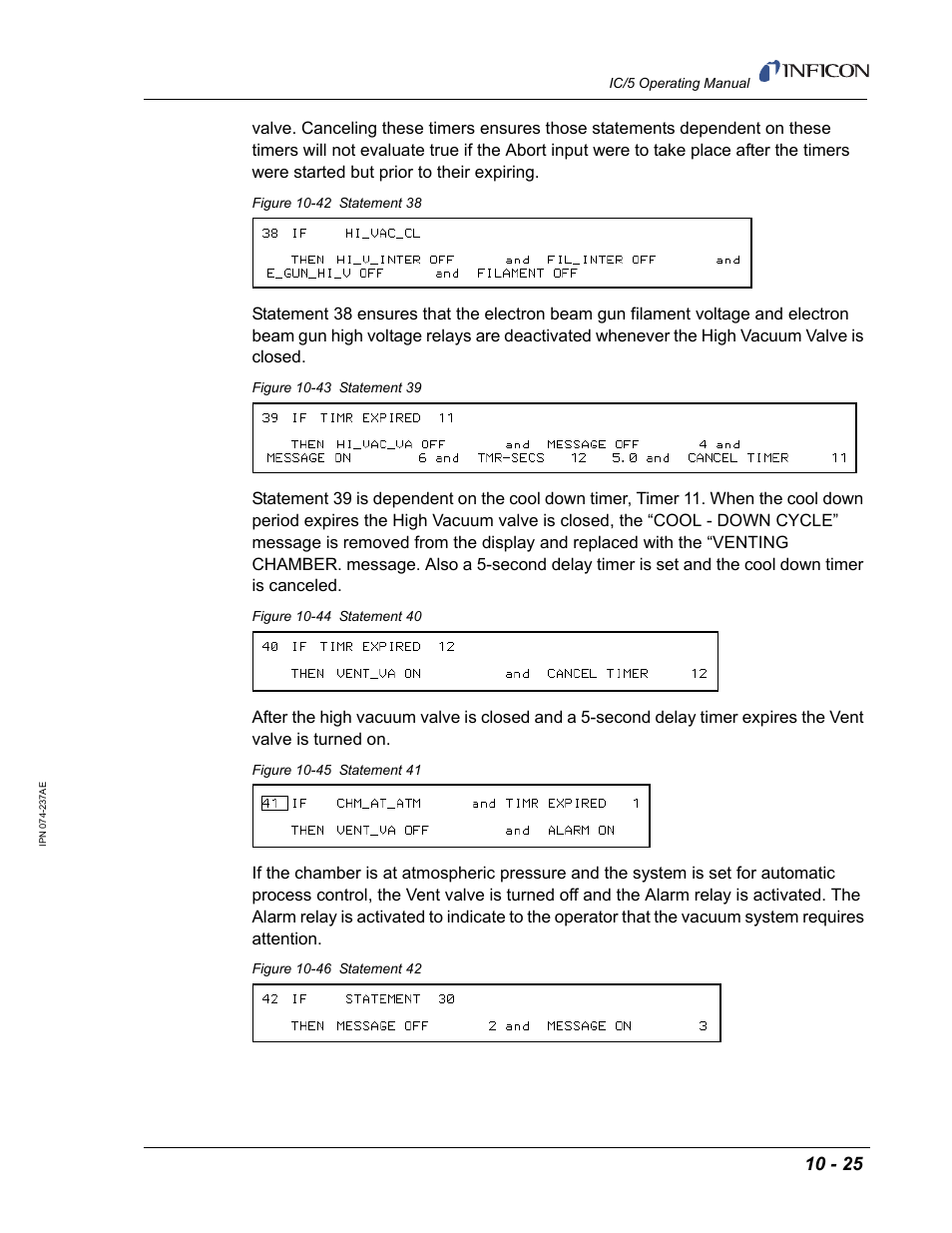 INFICON IC/5 Thin Film Deposition Controller User Manual | Page 231 / 312