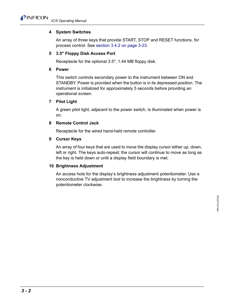 INFICON IC/5 Thin Film Deposition Controller User Manual | Page 54 / 312