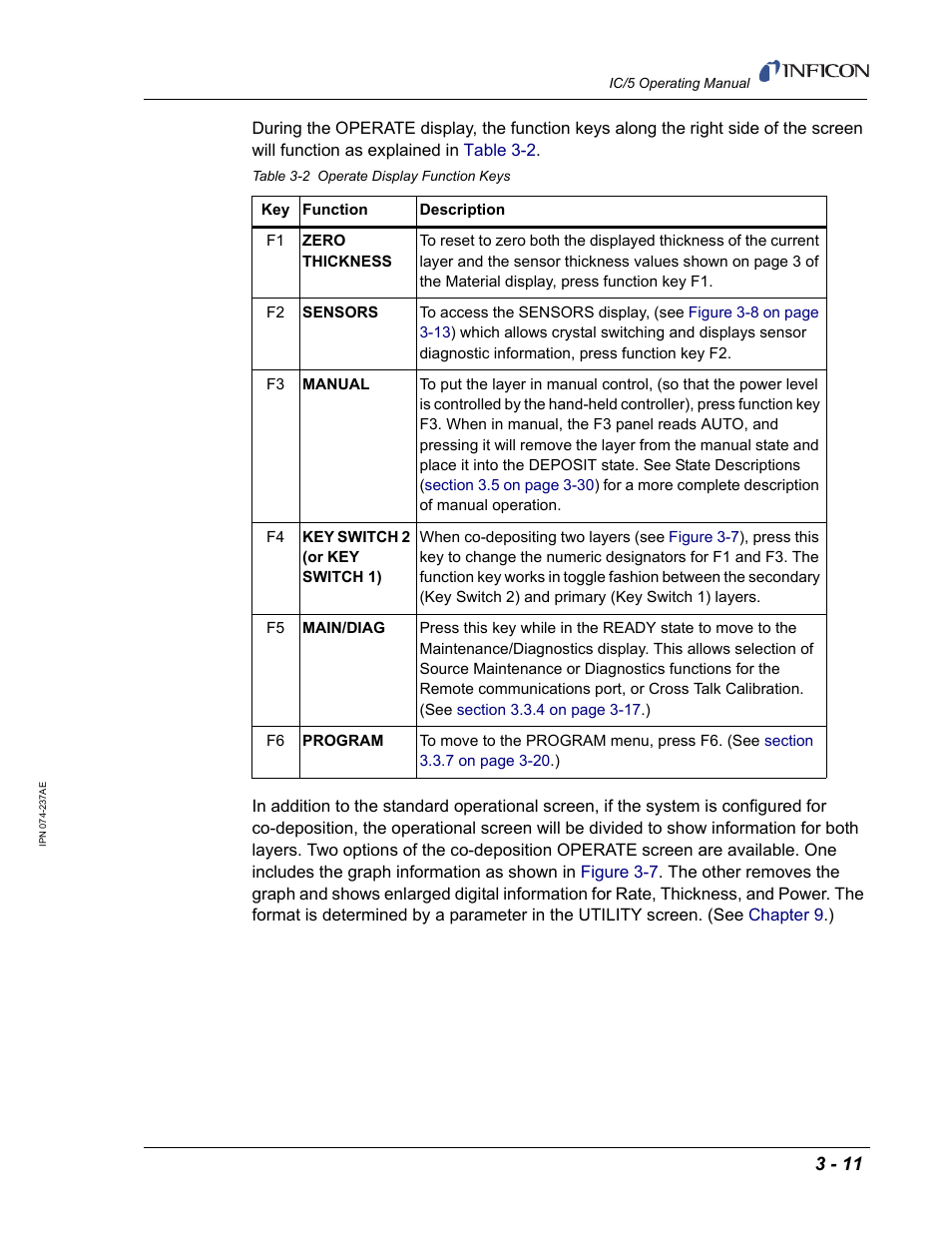 INFICON IC/5 Thin Film Deposition Controller User Manual | Page 63 / 312