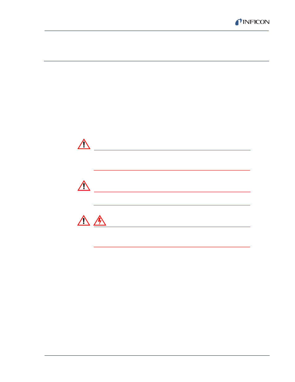 Chapter 1 introduction and specifications, 1 instrument safety, 1 notes, cautions, warnings | Chapter 1 | INFICON XTC/C Thin Film Deposition Controller User Manual | Page 17 / 186