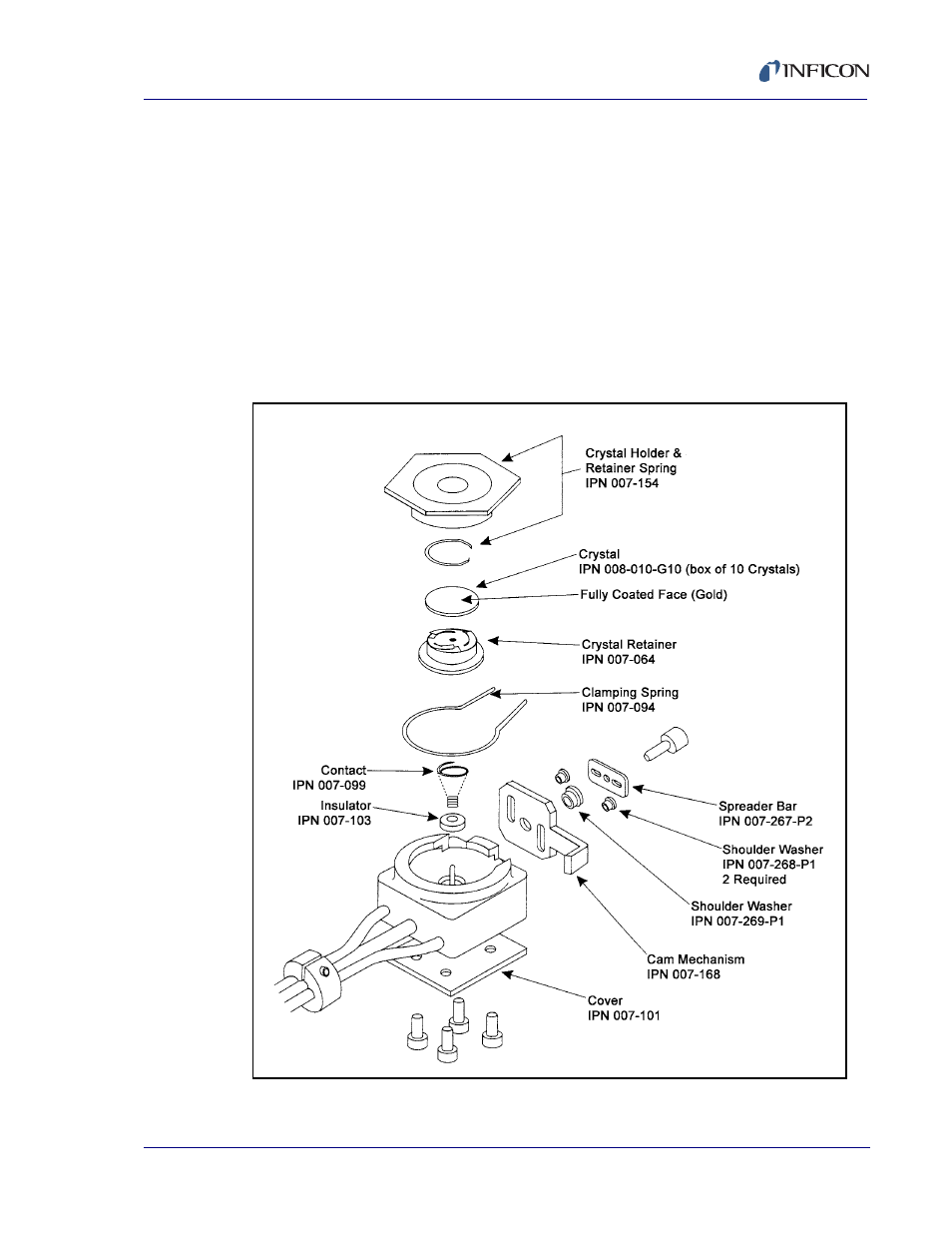 2 shuttered and dual sensors, 3 bakeable sensor | INFICON XTM/2 Thin Film Deposition Monitor User Manual | Page 119 / 140