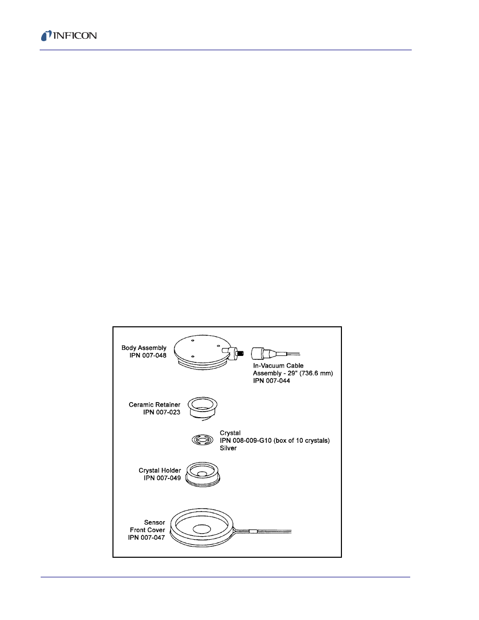 4 sputtering sensor | INFICON XTM/2 Thin Film Deposition Monitor User Manual | Page 120 / 140