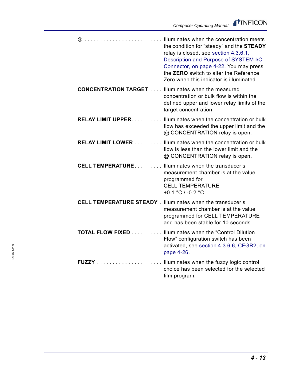 INFICON Composer Gas Concentration Controller User Manual | Page 109 / 206