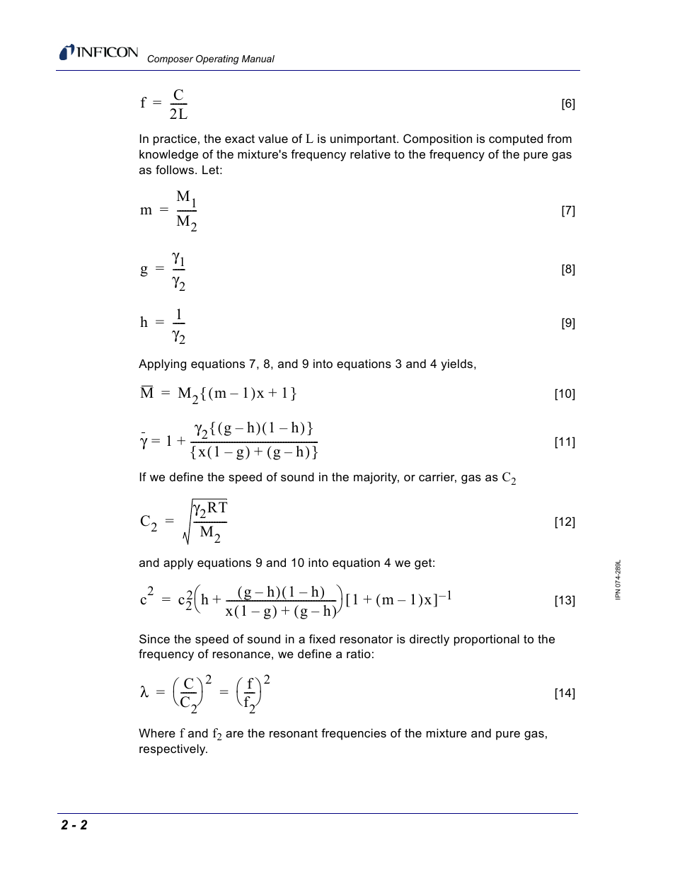 INFICON Composer Gas Concentration Controller User Manual | Page 44 / 206