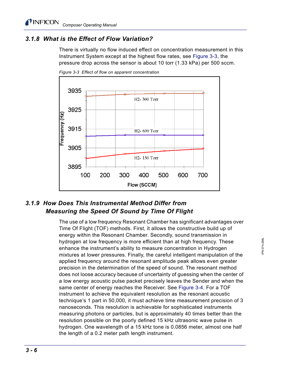 8 what is the effect of flow variation | INFICON Composer Gas Concentration Controller User Manual | Page 68 / 206