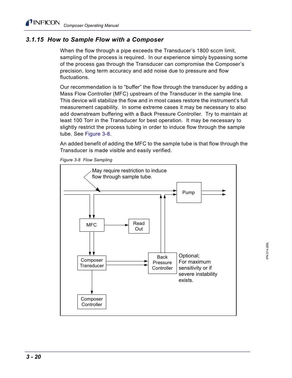 15 how to sample flow with a composer | INFICON Composer Gas Concentration Controller User Manual | Page 82 / 206
