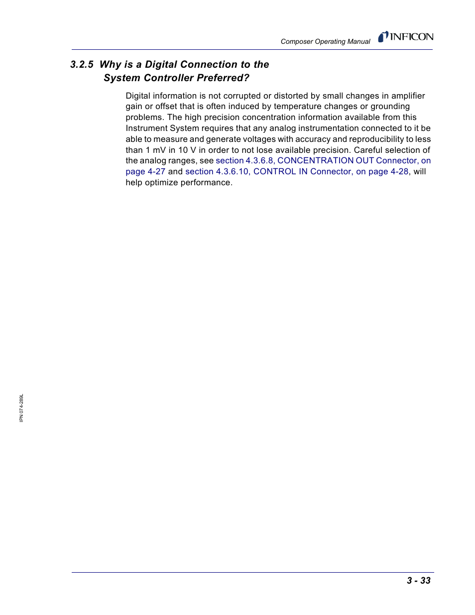 INFICON Composer Gas Concentration Controller User Manual | Page 95 / 206
