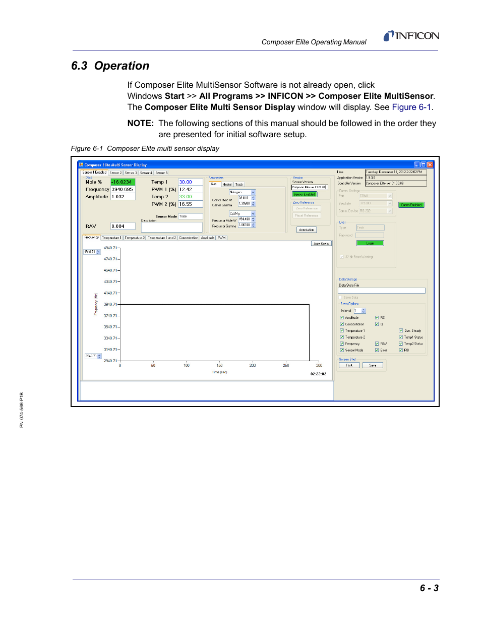 3 operation | INFICON Composer Elite Gas Concentration Monitor User Manual | Page 109 / 152