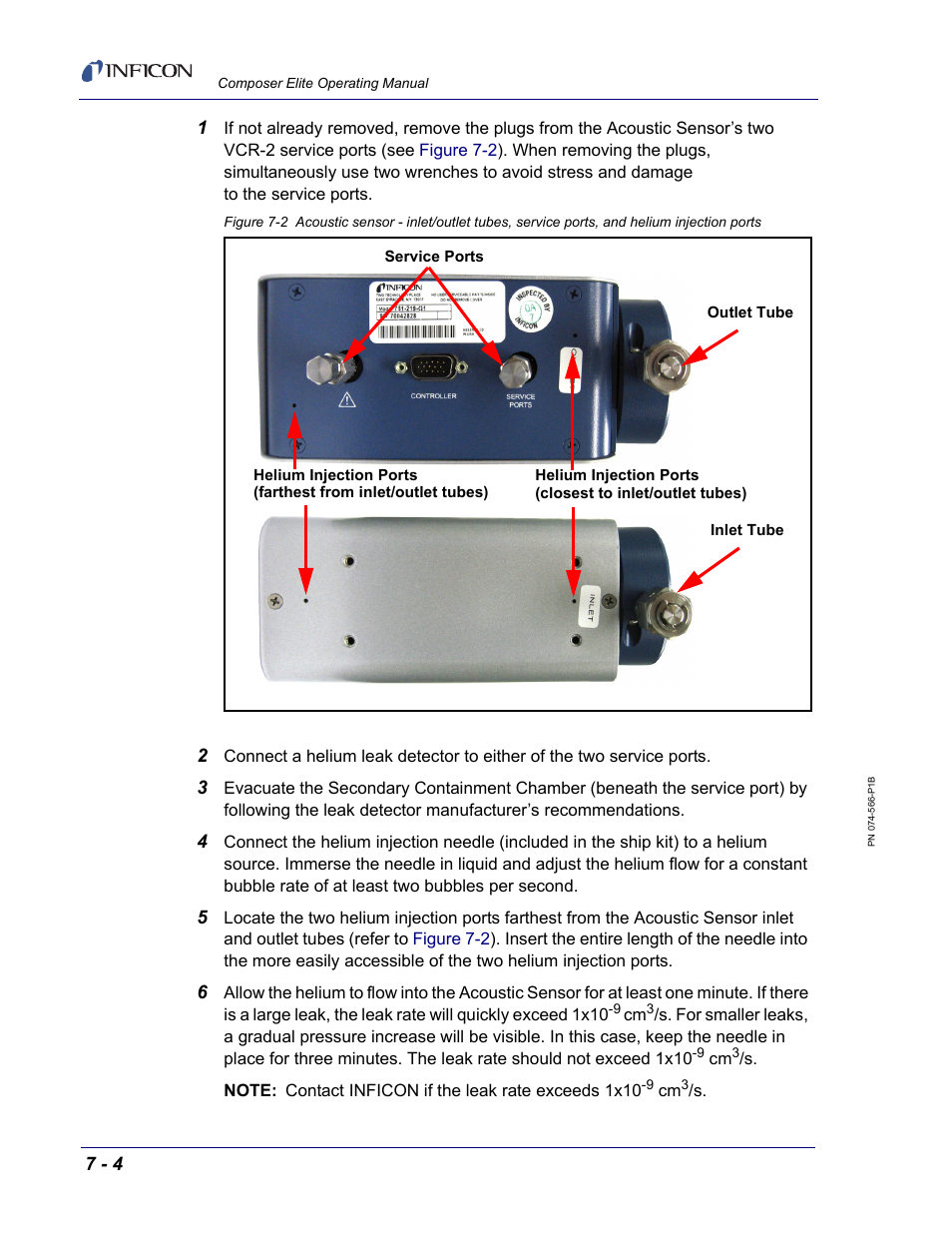 INFICON Composer Elite Gas Concentration Monitor User Manual | Page 126 / 152