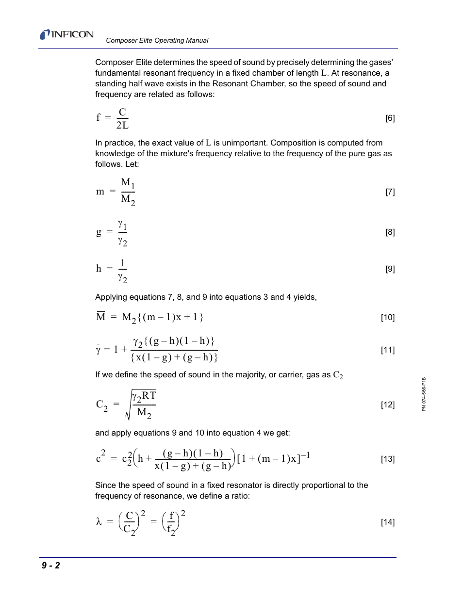 INFICON Composer Elite Gas Concentration Monitor User Manual | Page 136 / 152