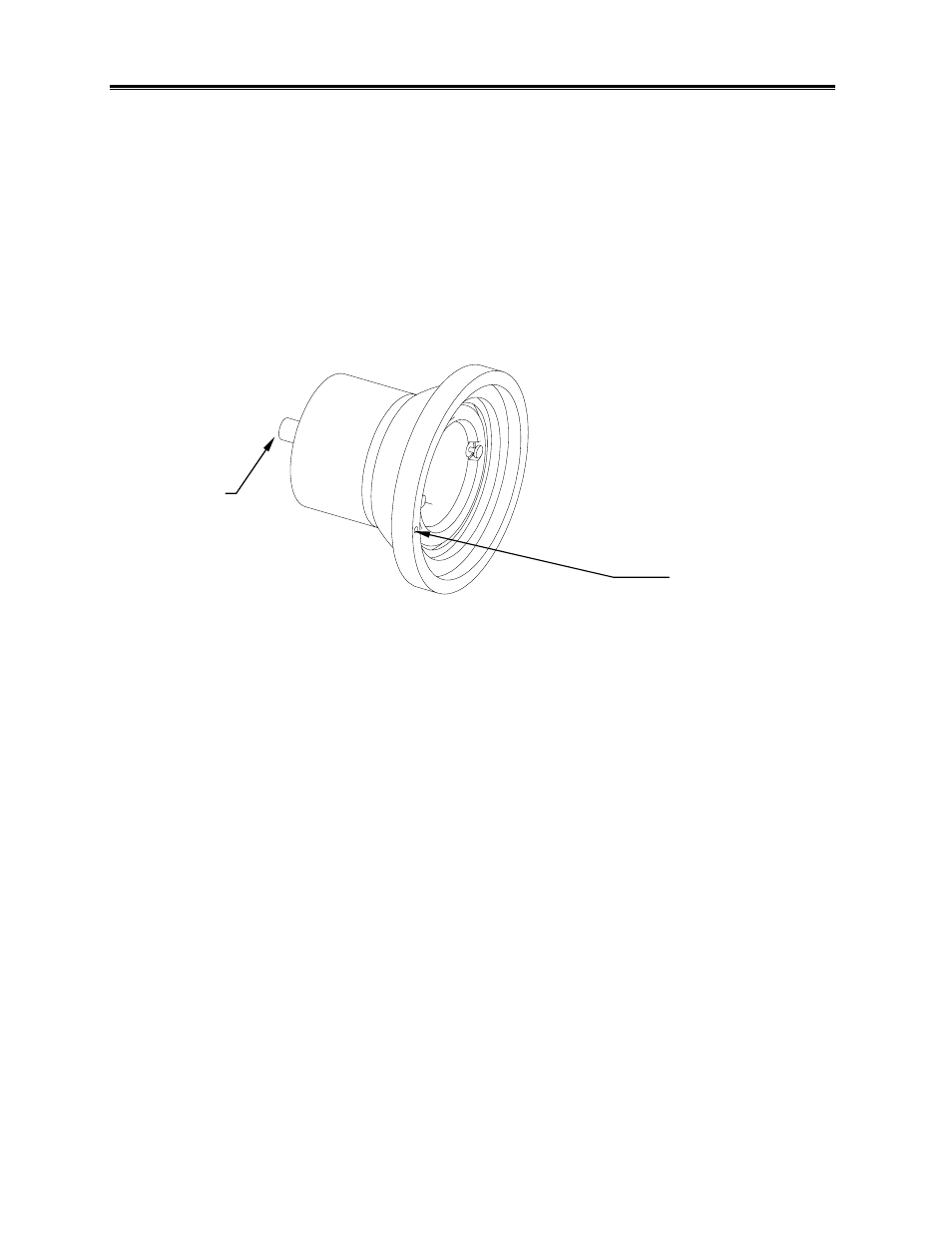 Crystal holder description, 2 crystal, Holder | Description, Crystal holder, Figure 1 chc-15 crystal holder, Chc-15 crystal holder & gc-15 glass cell, 2 crystal holder description | INFICON CHC-15 Crystal Holders GC-15 Glass Cell User Manual | Page 10 / 17