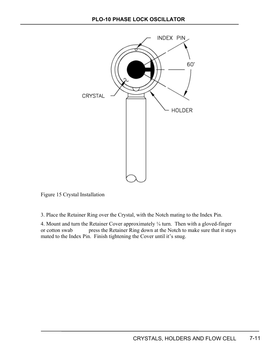 Igure, Rystal, Nstallation | INFICON PLO-10i Phase Lock Oscillator User Manual | Page 45 / 74