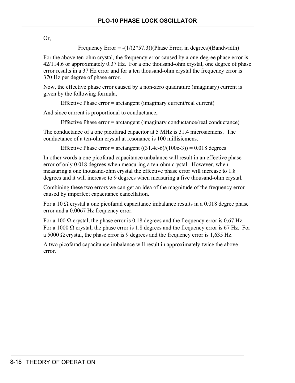 INFICON PLO-10i Phase Lock Oscillator User Manual | Page 66 / 74