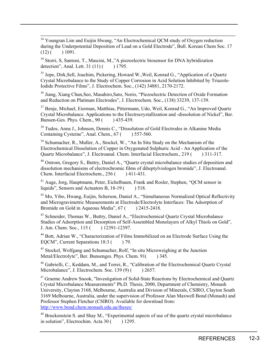 INFICON RQCM - Quartz Crystal Microbalance Research System User Manual | Page 101 / 102