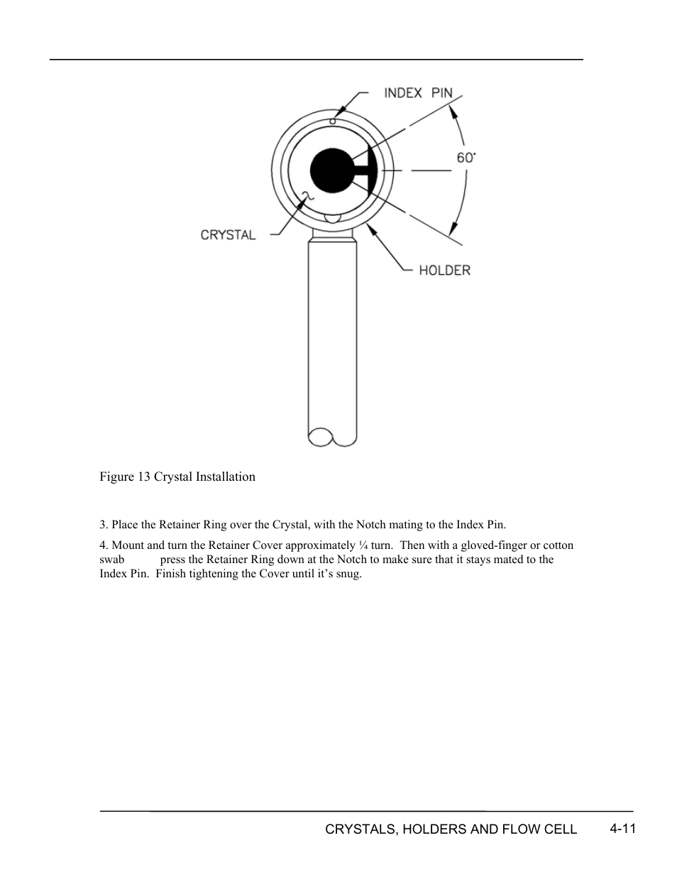 Igure, Rystal, Nstallation | INFICON RQCM - Quartz Crystal Microbalance Research System User Manual | Page 49 / 102