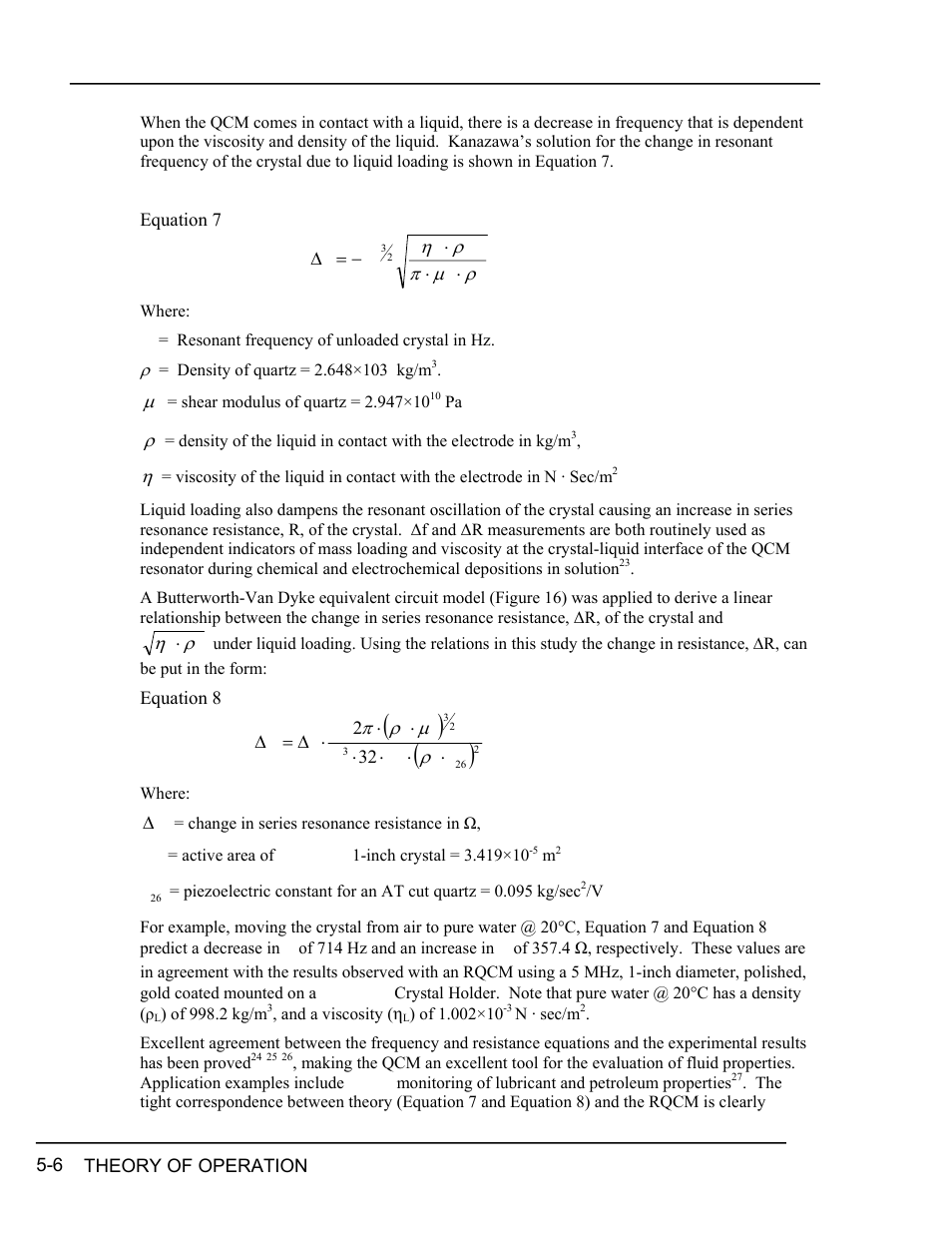 INFICON RQCM - Quartz Crystal Microbalance Research System User Manual | Page 58 / 102