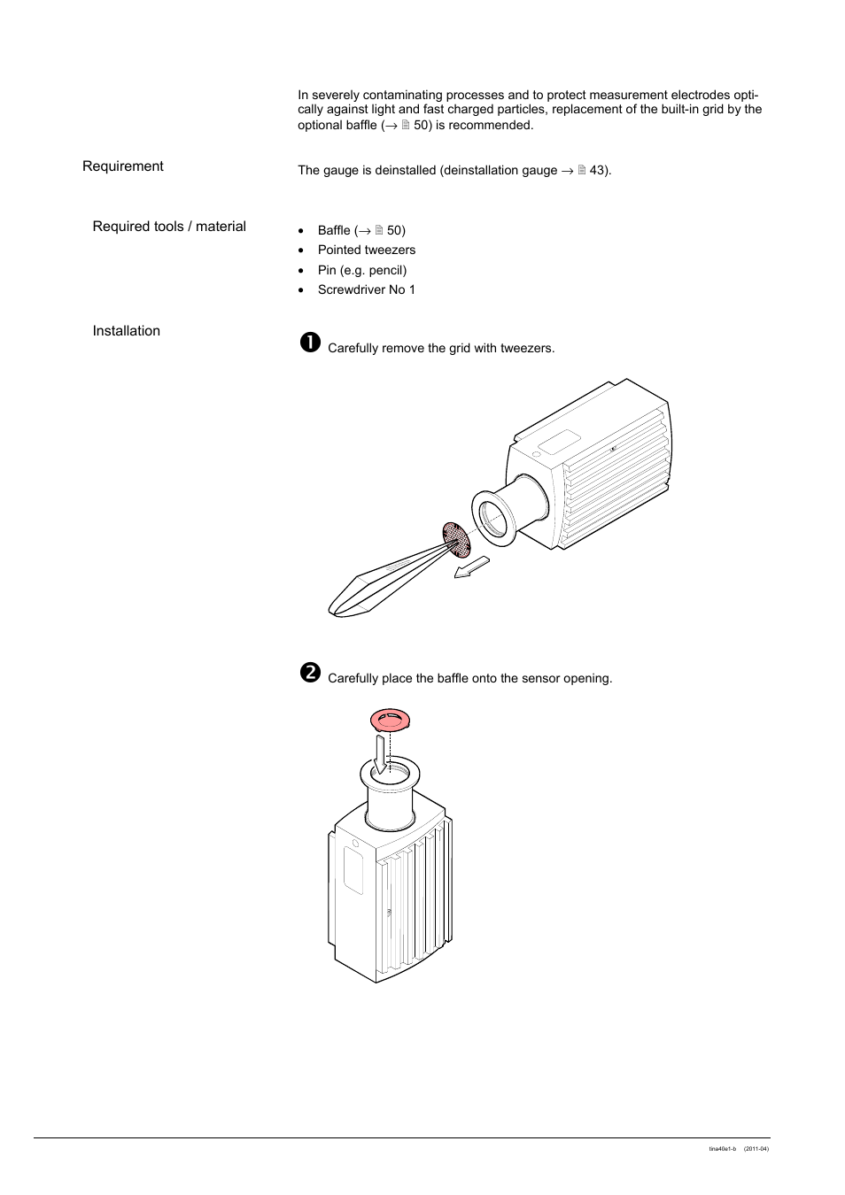 INFICON BCG450 ATM to Ultra-High Vacuum Triple Gauge User Manual | Page 16 / 60