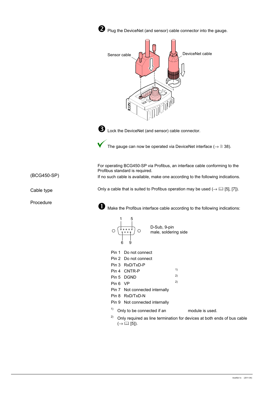 INFICON BCG450 ATM to Ultra-High Vacuum Triple Gauge User Manual | Page 22 / 60