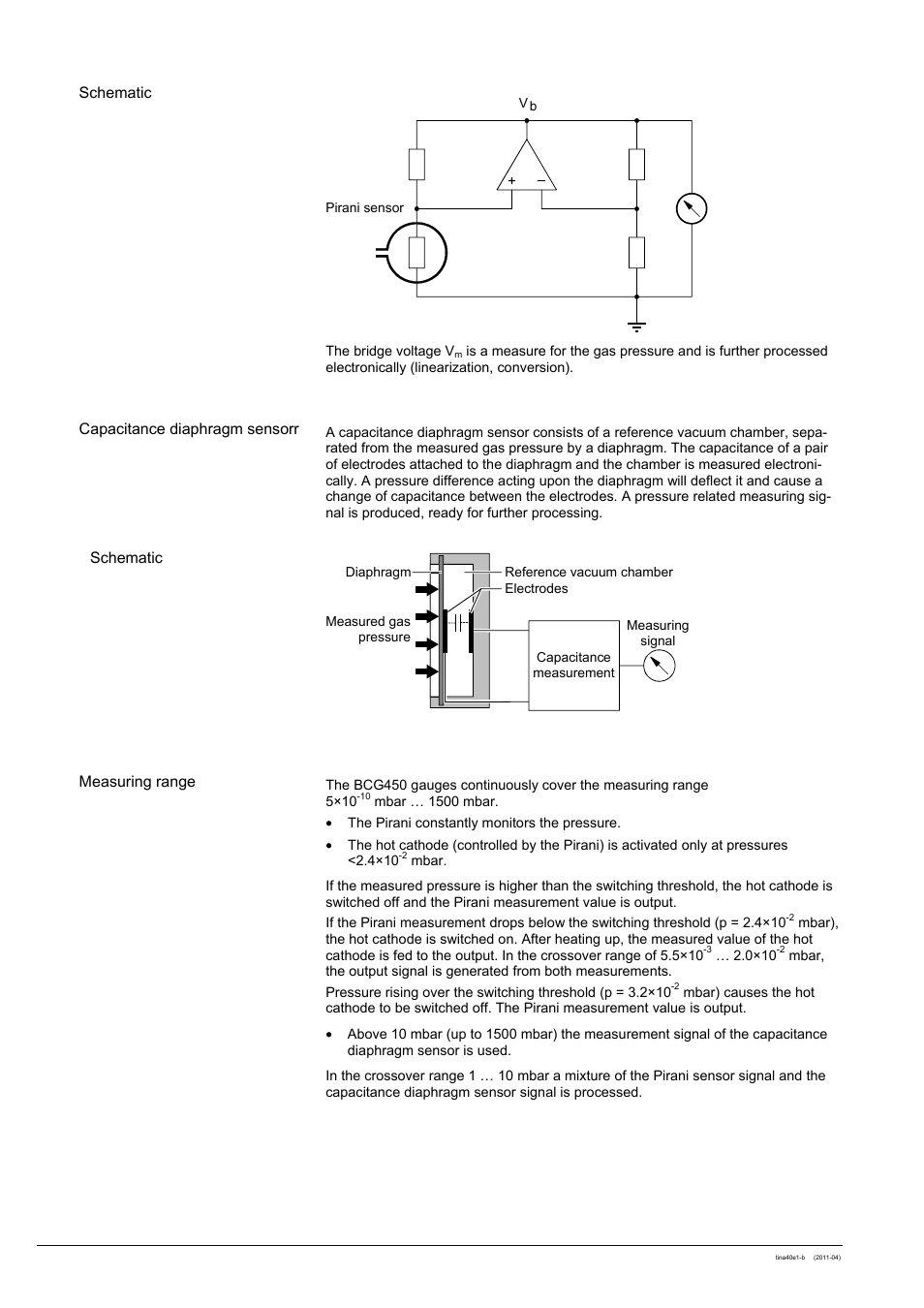 INFICON BCG450 ATM to Ultra-High Vacuum Triple Gauge User Manual | Page 26 / 60