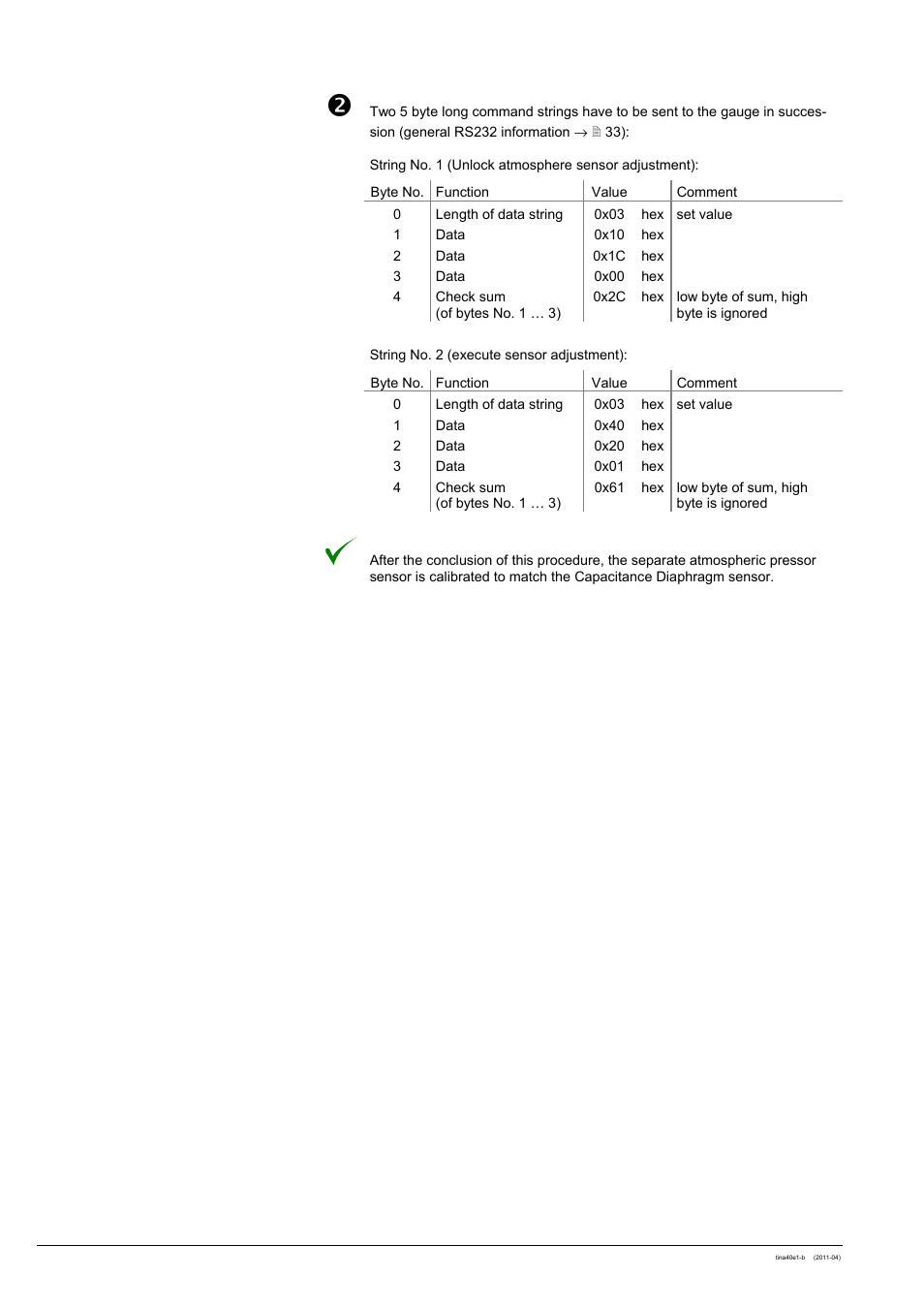 INFICON BCG450 ATM to Ultra-High Vacuum Triple Gauge User Manual | Page 46 / 60