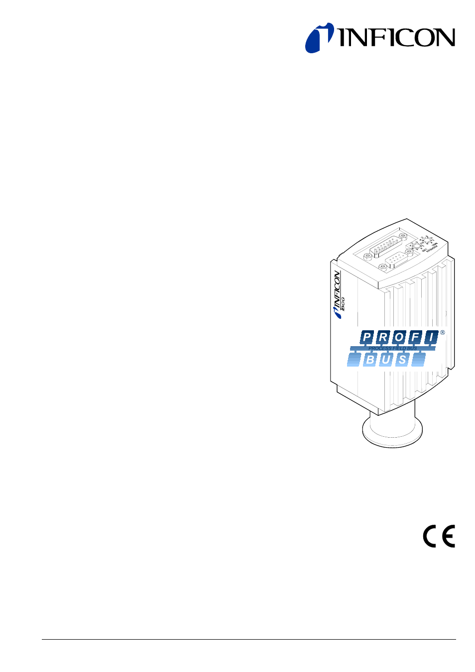 INFICON BCG450-SP ATM to Ultra-High Vacuum Triple Gauge (Profibus) User Manual | 52 pages