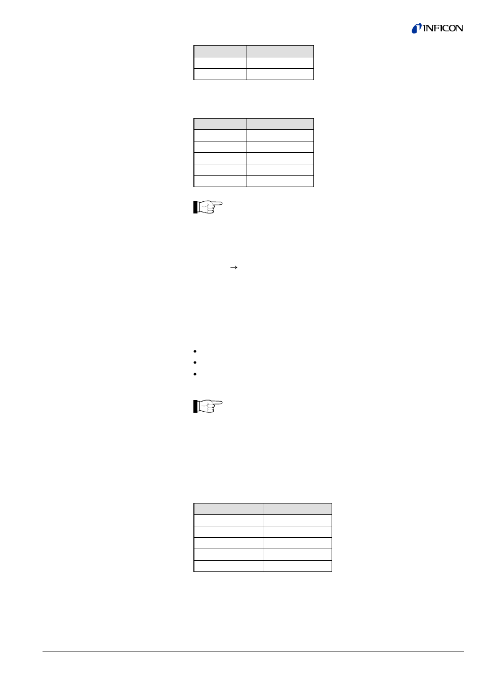INFICON BCG450-SP ATM to Ultra-High Vacuum Triple Gauge (Profibus) User Manual | Page 25 / 52