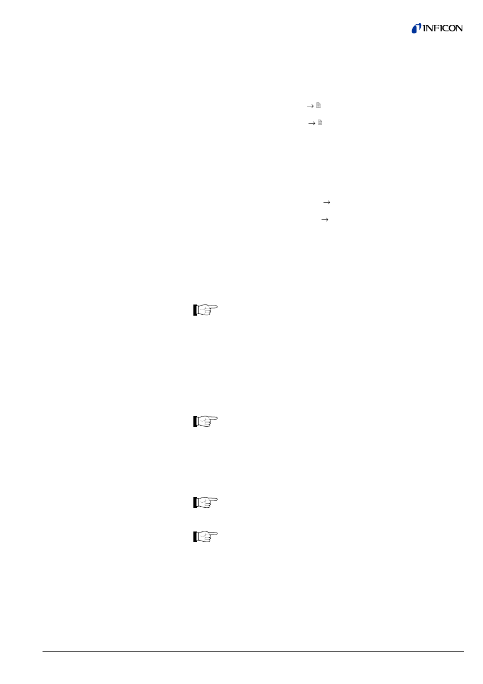 INFICON BPG402-Sx ATM to Ultra-High Vacuum Gauge User Manual | Page 27 / 52