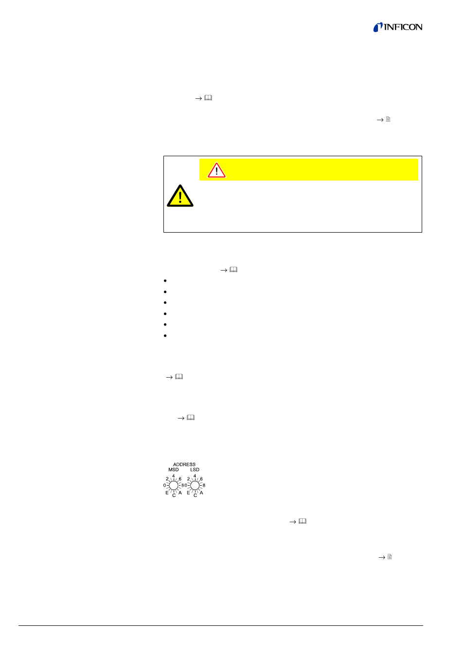 INFICON BPG402-Sx ATM to Ultra-High Vacuum Gauge User Manual | Page 36 / 52