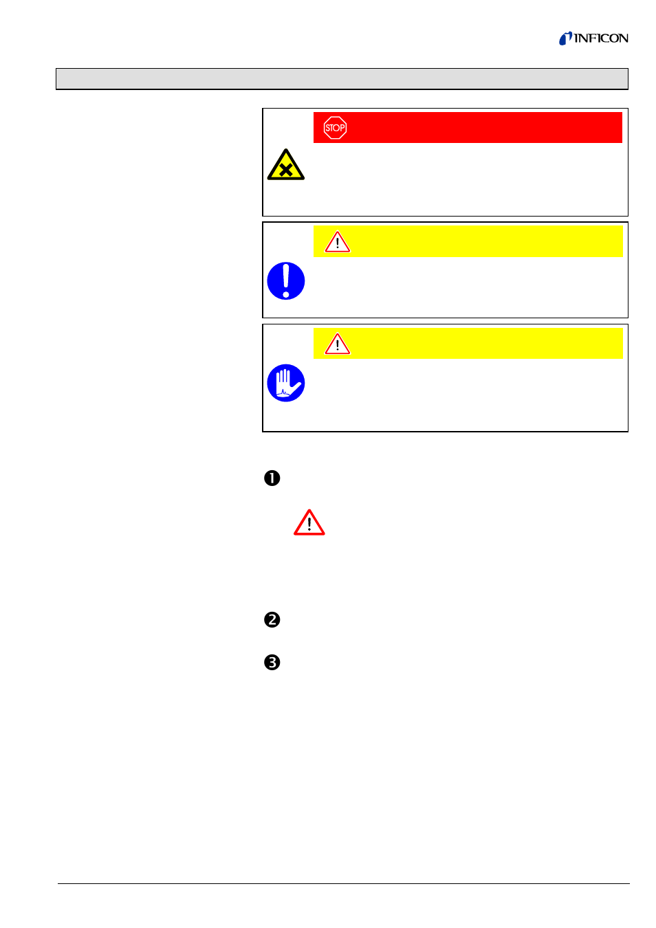 5 deinstallation, Procedure | INFICON BPG402-Sx ATM to Ultra-High Vacuum Gauge User Manual | Page 39 / 52