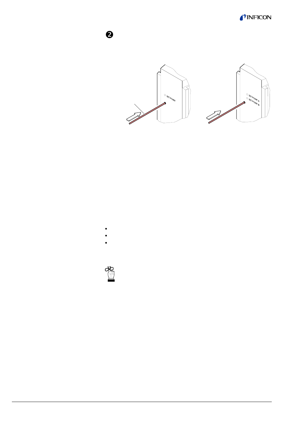 3 what to do in case of problems, 2 zero point adjustment | INFICON BPG402-Sx ATM to Ultra-High Vacuum Gauge User Manual | Page 42 / 52