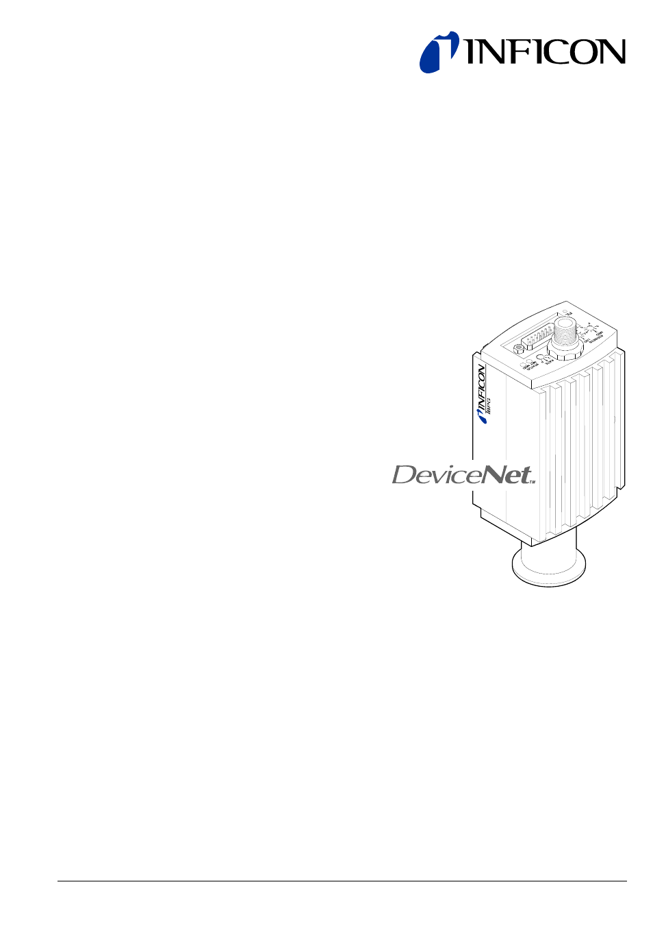 INFICON BPG402-SD ATM to Ultra-High Vacuum Gauge (DeviceNet) User Manual | 36 pages