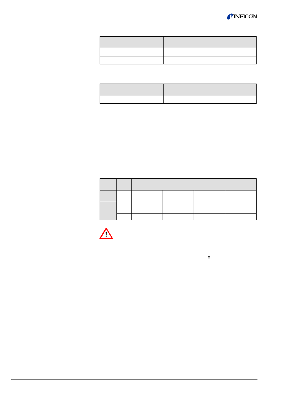 INFICON BPG402-SD ATM to Ultra-High Vacuum Gauge (DeviceNet) User Manual | Page 24 / 36