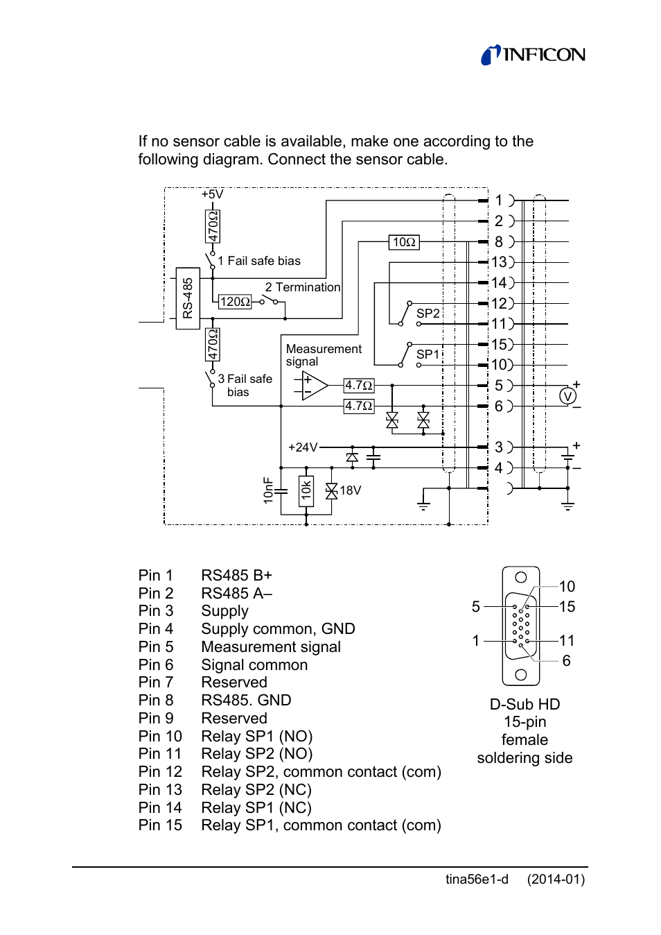 INFICON PCG55x ATM to Medium Vacuum Gauge User Manual | Page 32 / 72