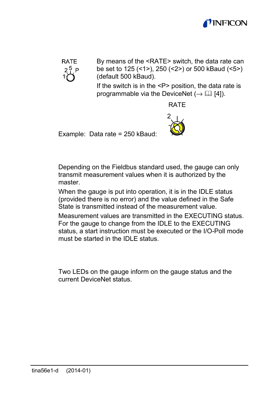 INFICON PCG55x ATM to Medium Vacuum Gauge User Manual | Page 51 / 72