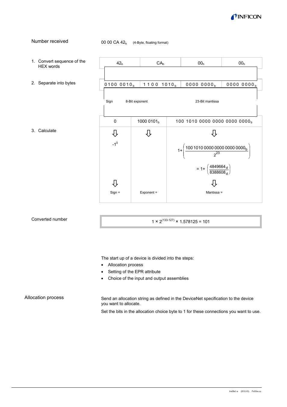 B: typical start-up procedure | INFICON PSG55x ATM to Medium Vacuum Gauge (DeviceNet) User Manual | Page 40 / 44