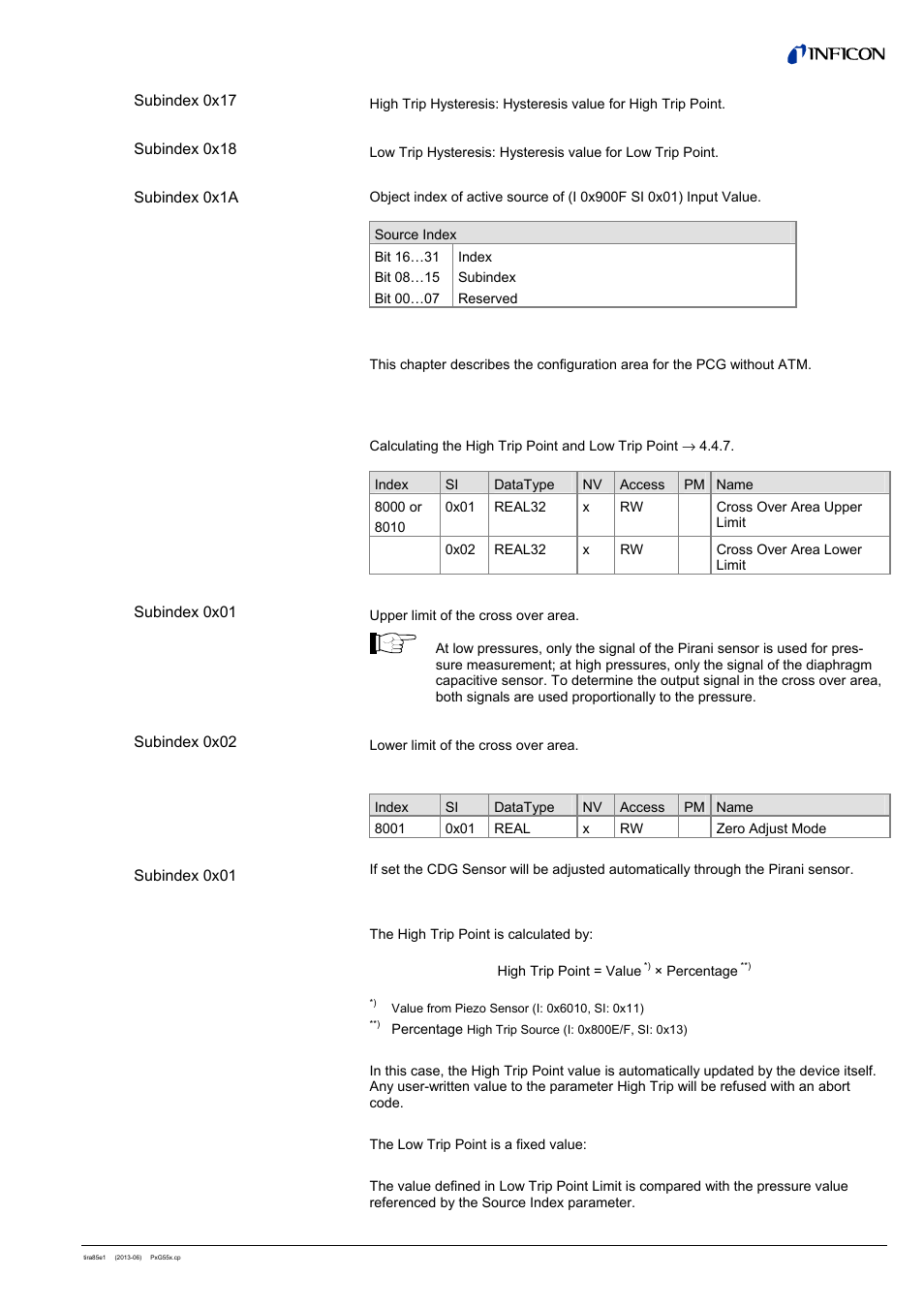 1 configuration common module, 2 configuration capacitance diaphragm, 3 configuration trip point 1 | INFICON PSG55x ATM to Medium Vacuum Gauge (EtherCAT) User Manual | Page 27 / 58