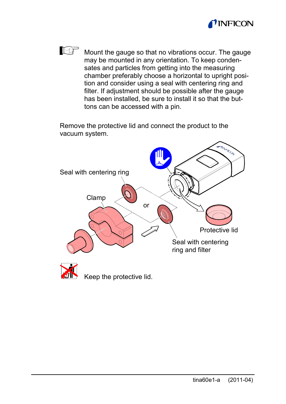 INFICON PSG55x ATM to Medium Vacuum Gauge User Manual | Page 26 / 64