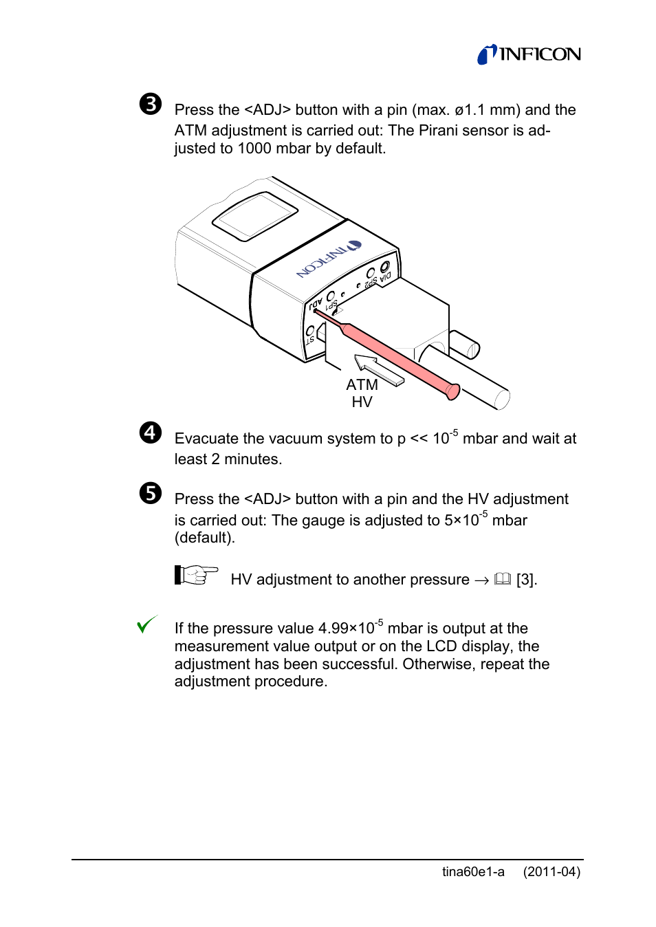 INFICON PSG55x ATM to Medium Vacuum Gauge User Manual | Page 52 / 64