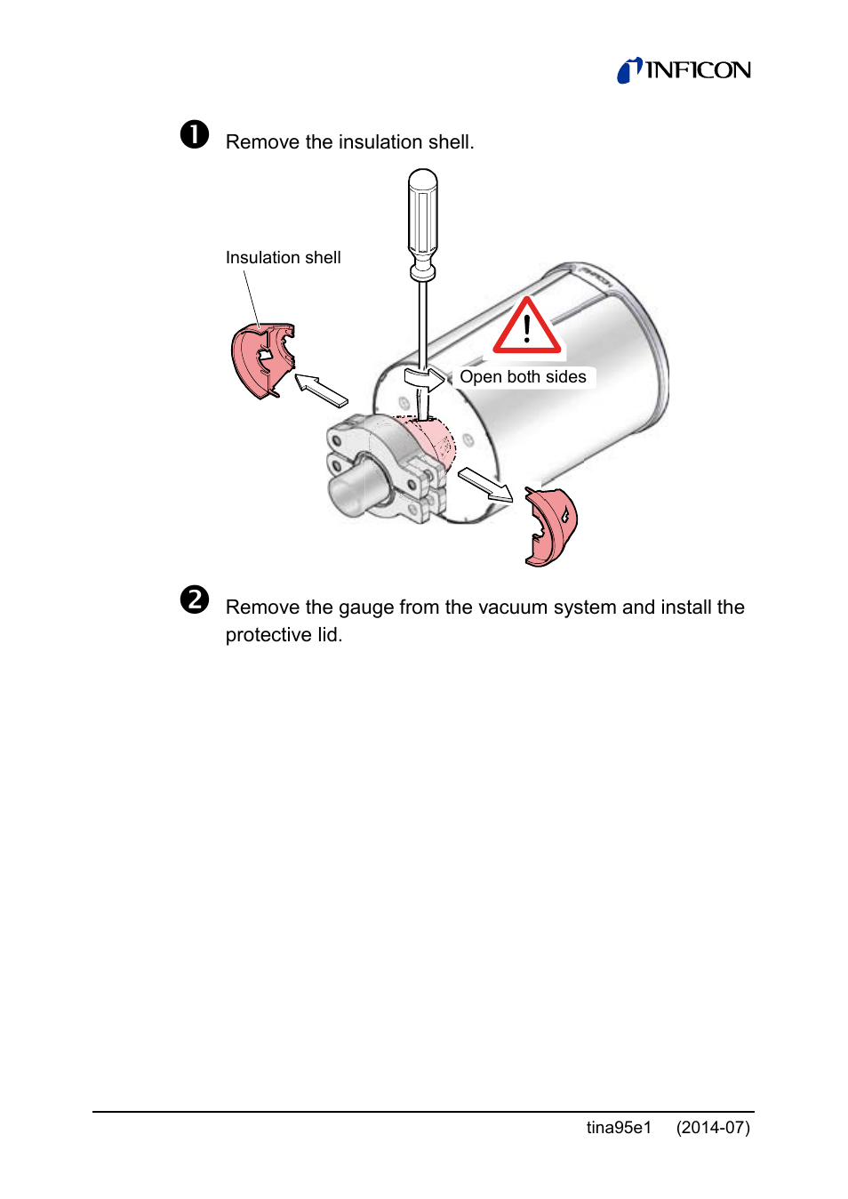 INFICON Stripe CDG100Dhs 0.1 ... 1000Torr / mbar User Manual | Page 40 / 48