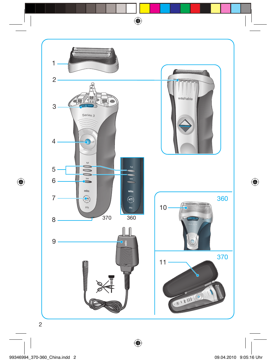 Braun 5779 User Manual | Page 2 / 14