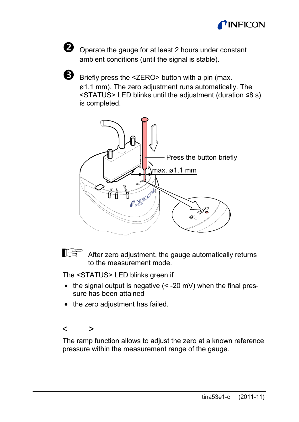 INFICON SKY CDG160D 1 ... 1000 Torr / mbar User Manual | Page 26 / 44