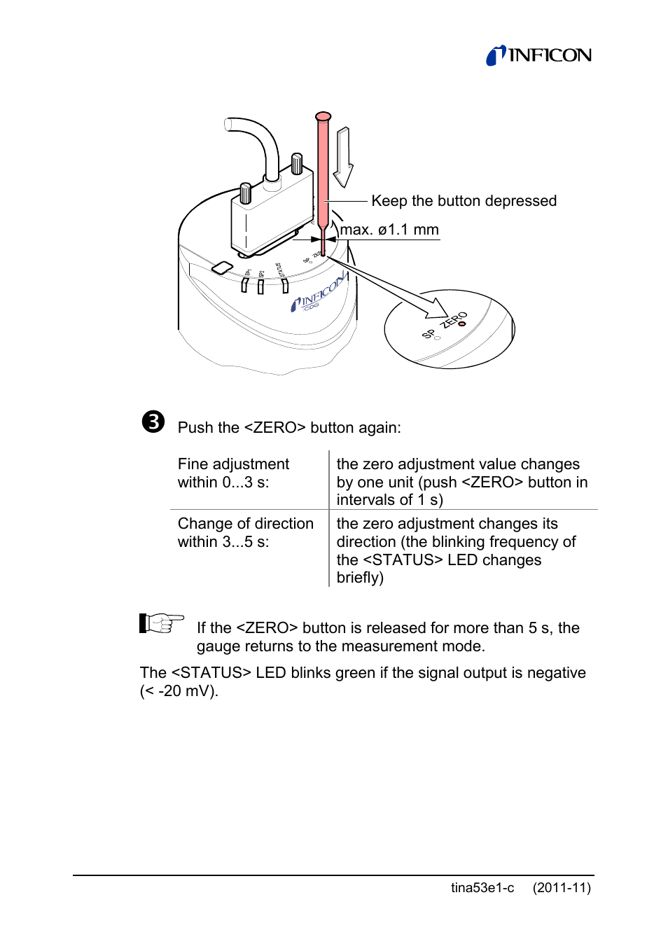 INFICON SKY CDG160D 1 ... 1000 Torr / mbar User Manual | Page 28 / 44
