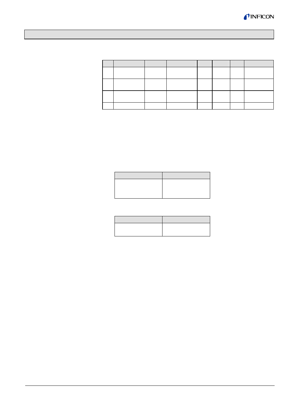 10 discrete output function block (relay 1 and 2), 1 information on the individual indices | INFICON SKY CDGxxxD (Profibus) User Manual | Page 37 / 52