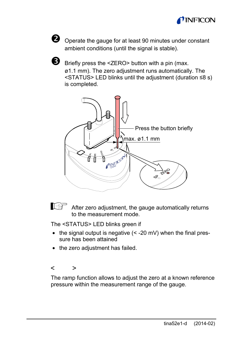 INFICON SKY CDG100D 0.1 ... 1000 Torr / mbar User Manual | Page 26 / 44
