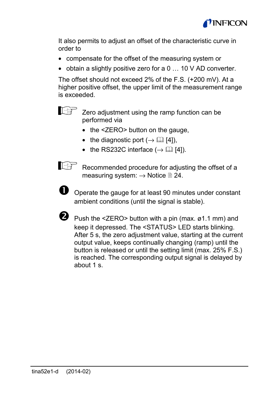 INFICON SKY CDG100D 0.1 ... 1000 Torr / mbar User Manual | Page 27 / 44
