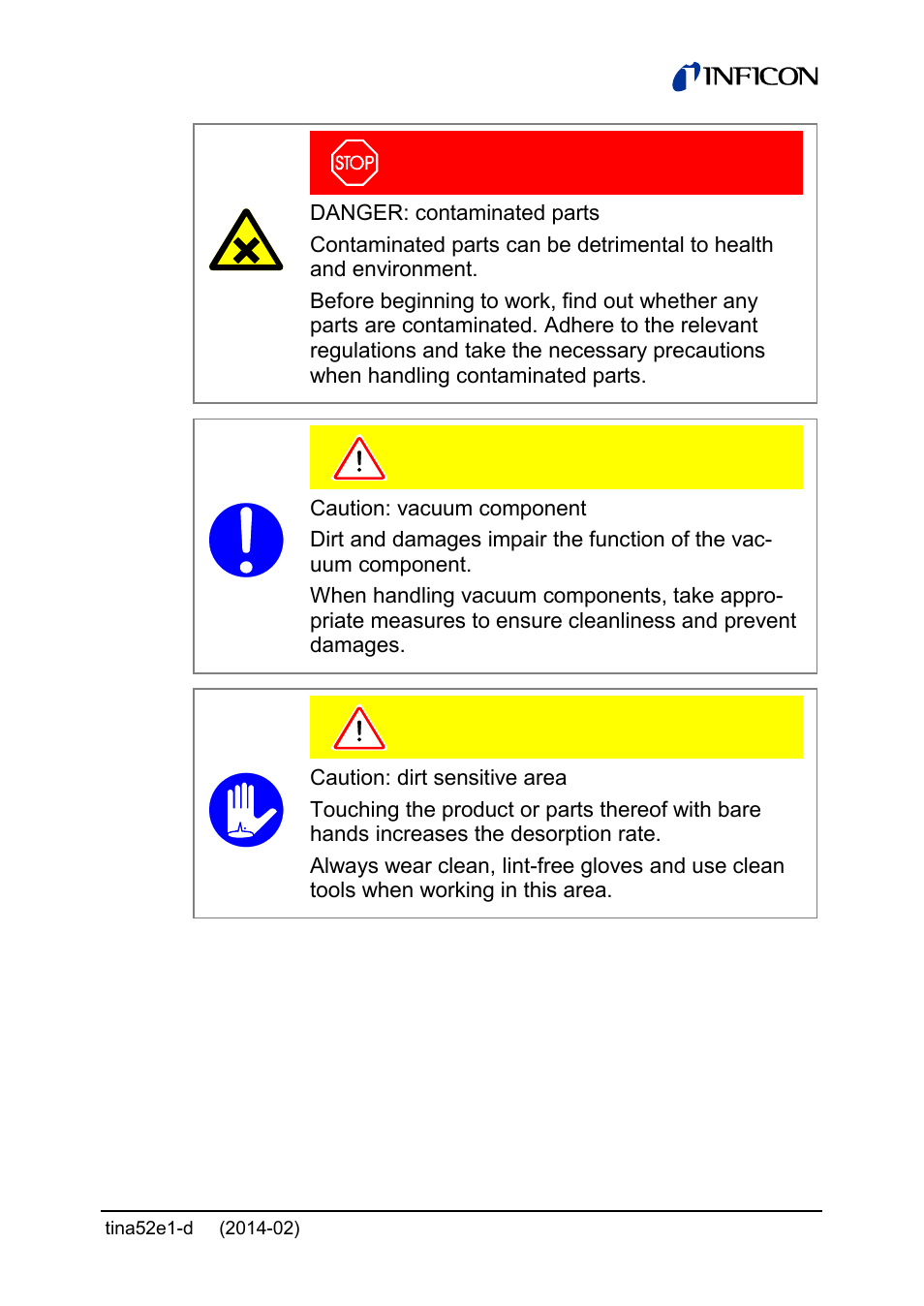 INFICON SKY CDG100D 0.1 ... 1000 Torr / mbar User Manual | Page 35 / 44