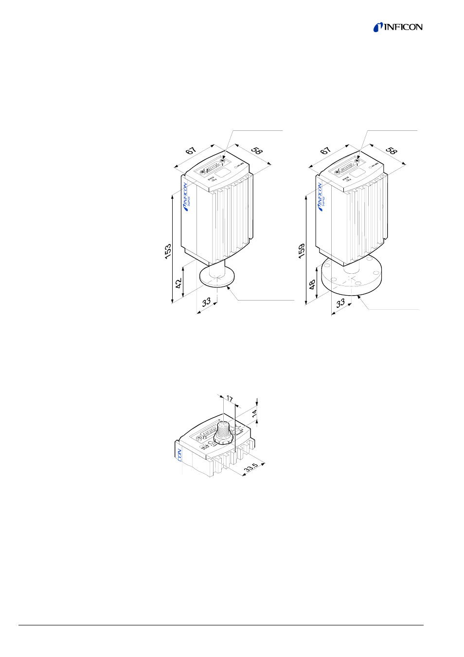 INFICON HPG400 ATM to High-Vacuum Gauge User Manual | Page 12 / 52